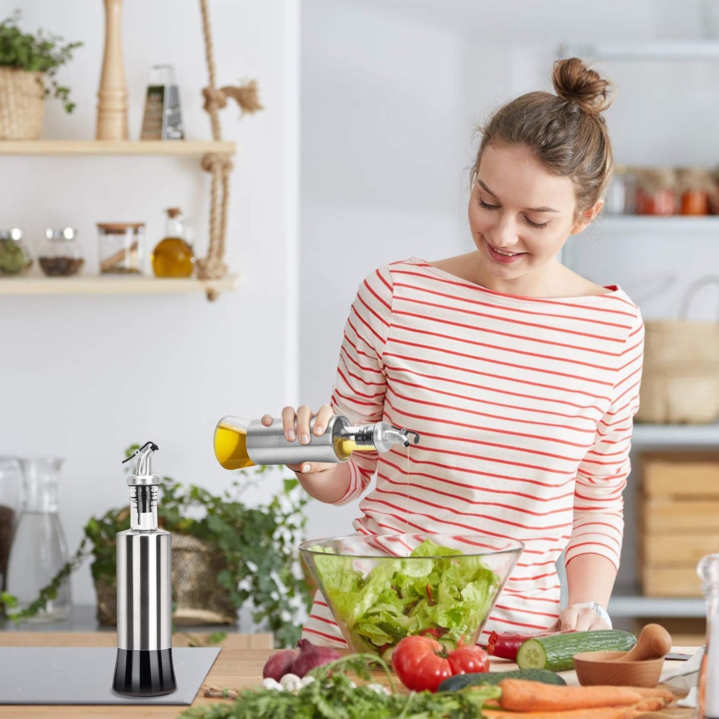 PourEaze™ Glass Oil Dispenser