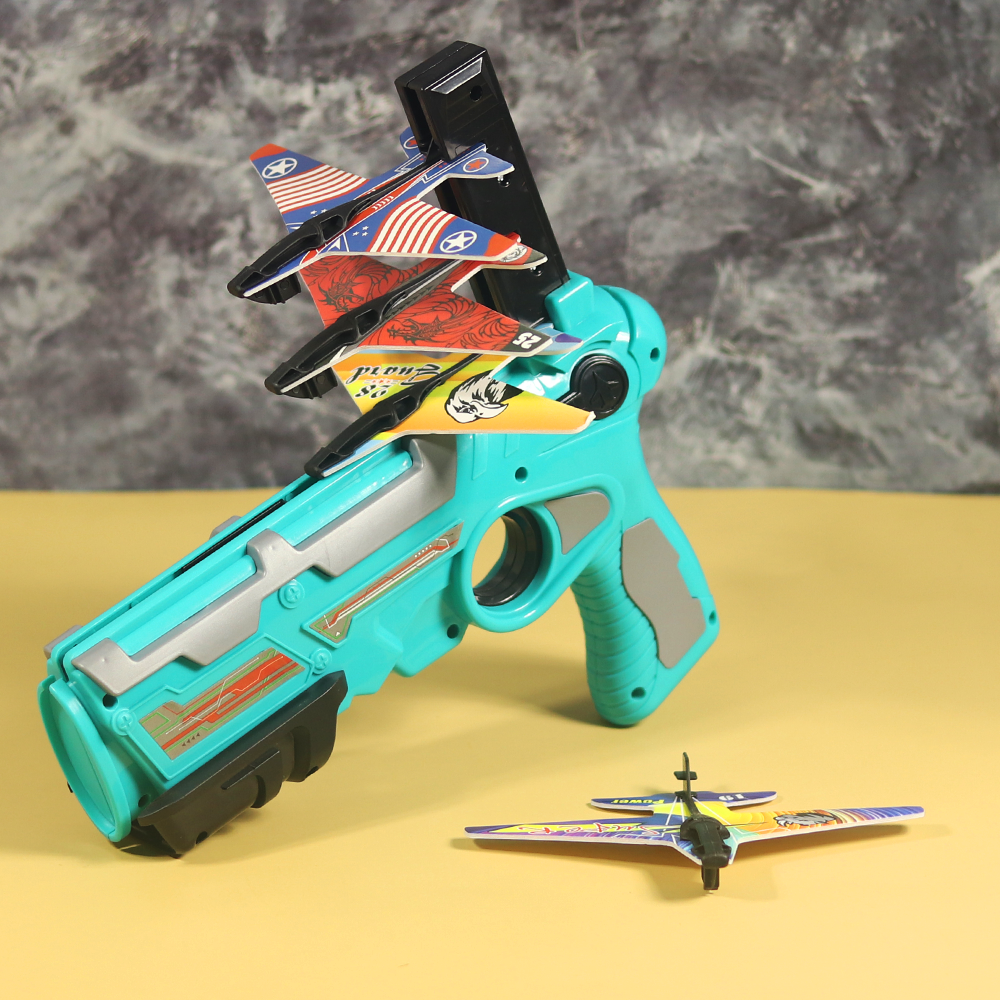 Airplane Launcher Toy with Foam Planes