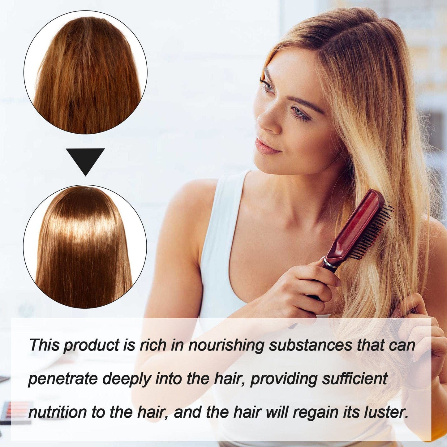 Shineluxy™️Hair Straightener Cream with Protein (Pack of 2)