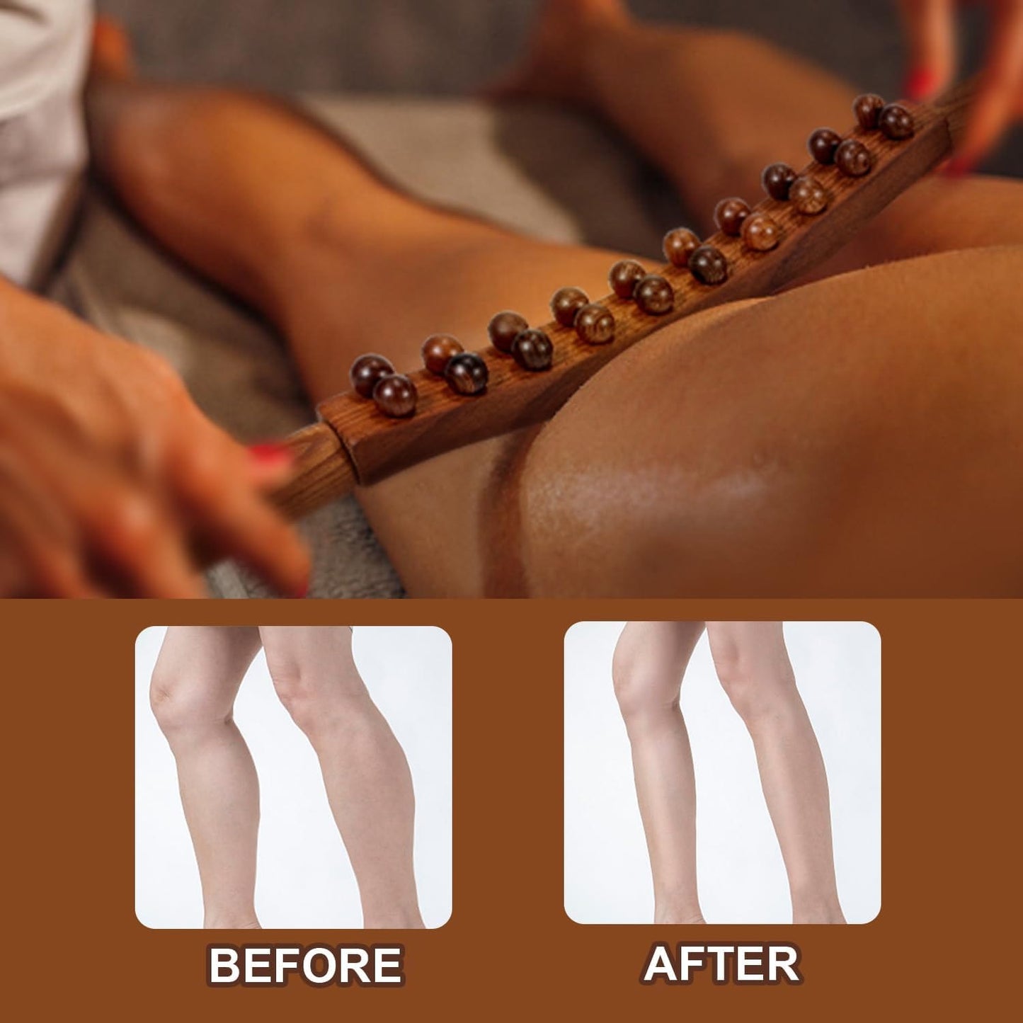 Wooden Massage Stick